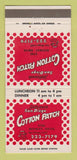 Matchbook Cover - Halleman's Cotton Patch San Diego CA 30 Strike