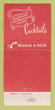 Matchbook Cover - Francois' Manhattan Long Beach CA 30 Strike