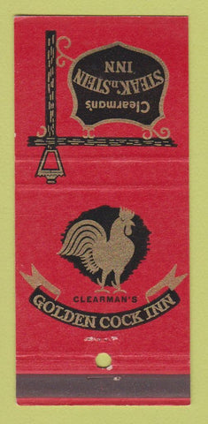 Matchbook Cover Clearman's Steak Stein Inn Pico Rivera San Gabriel CA 30 Strike