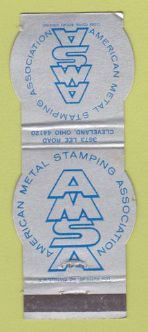 Matchbook Cover - American Metal Stamping Association Cleveland OH