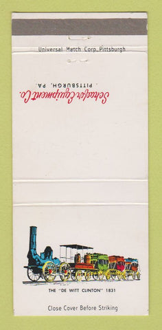 Matchbook Cover - Schaefer Equipment Pittsburgh PA 30 Strike