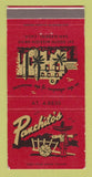 Matchbook Cover - Panchito's Mexican Restaurant San Gabriel CA 30 Strike