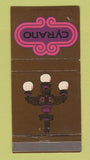 Matchbook Cover - Cyrano Hollywood CA Marina Del Rey 30 Strike