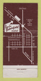 Matchbook Cover - Rancho Bakersfield CA Motel 30 Strike
