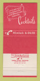 Matchbook Cover - Francois' Manhattan Long Beach CA 30 Strike