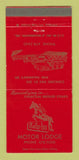 Matchbook Cover - Tally Ho Motor Lodge Wilmington DE 30 Strike