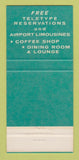 Matchbook Cover - Royal Tucson Sands Hotel AZ  30 Strike