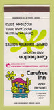 Matchbook Cover - Carefree Inn Resort AZ 30 Strike