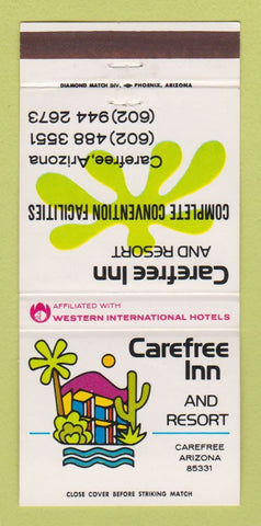 Matchbook Cover - Carefree Inn Resort AZ 30 Strike