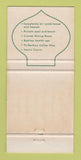 Matchbook Cover - Saxony Hotel Miami Beach FL Ivory Tower 30 Strike