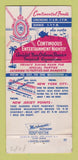 Matchbook Cover - Milestone Restaurant NJ? WEAR 30 Strike