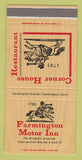Matchbook Cover - Farmington Motor Inn CT WEAR 30 Strike