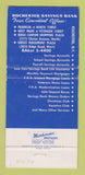 Matchbook Cover - Rochester Savings Bank NY 30 Strike