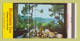 Matchbook Cover - Highlands Inn Carmel by the Sea CA 30 Strike