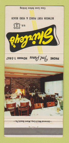 Matchbook Cover - Shirley's Fort Pierce FL Restaurant 30 Strike