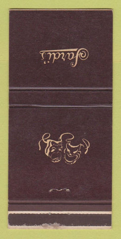 Matchbook Cover - Sardi's Restaurant New York City WEAR 30 Strike