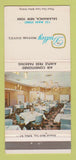 Matchbook Cover - Dudley Motor Hotel Salamanca NY 30 Strike
