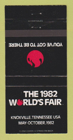 Matchbook Cover - 1982 World's Fair Knoxville TN 30 Strike