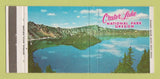 Matchbook Cover - Crater Lake National Park OR 30 Strike