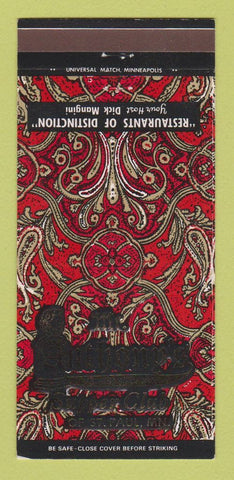Matchbook Cover - Mr Anthony's Supper Club St Paul MN 30 Strike