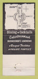 Matchbook Cover - Stephenson Club Hazel Park MI restaurant WEAR 30 Strike