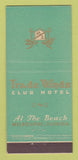 Matchbook Cover - Trade Winds Club Hotel Melbourne FL 21 Strike Feature