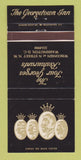 Matchbook Cover - Four Georges Restaurants Washington DC 30 Strike