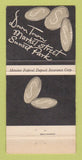 Matchbook Cover - Bank of Wilmington NC WEAR 30 Strike