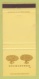 Matchbook Cover - Doubletree Inns Scottsdale Phoenix Tucson AZ Seattle 30 Strike