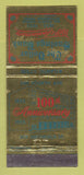 Matchbook Cover - Dollar Savings Bank Pittsburgh PA 1955 WEAR 21 Strike Feature