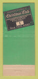 Matchbook Cover - White Plains Savings Mount Kisco NY WEAR 21 Strike Feature