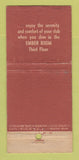 Matchbook Cover - Jade Room Seattle WA Athletic Club WEAR 21 Strike Feature