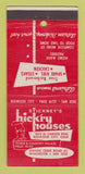 Matchbook Cover Stickney's San Jose Redwood City CA Palo Alto 21 Strike Feature