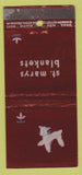 Matchbook Cover - St Marys Blankets WEAR 21 Strike Feature