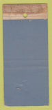 Matchbook Cover - St Marys Blankets WEAR 21 Strike Feature