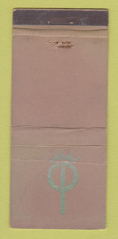 Matchbook Cover - Cafe Pierre Hotel New York City WORN 21 Strike Feature