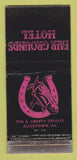 Matchbook Cover - Fair Grounds Hotel Allentown PA WEAR 21 Strike Feature