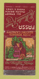 Matchbook Cover - Fassa Au Moulin Rouge Miami Beach FL WEAR 21 Strike Feature