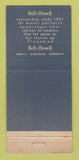 Matchbook Cover - Bell and Howell Cameras Chicago London 21 Strike Feature