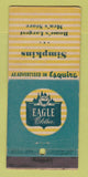 Matchbook Cover - Eagle Men's Clothes Simpkins WEAR 21 Strike Feature