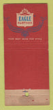Matchbook Cover - Eagle Men's Clothes Simpkins WEAR 21 Strike Feature