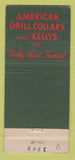 Matchbook Cover - American Iron Machine Works 21 Strike Feature