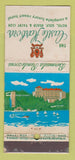 Matchbook Cover - Castle Harbour HOTel Bermuda WEAR 21 Strike Feature
