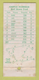 Matchbook Cover - Castle Harbour HOTel Bermuda WEAR 21 Strike Feature