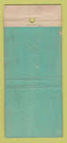 Matchbook Cover - Bohemian Restaurant Cafe Portland OR WEAR 21 Strike Feature