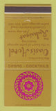 Matchbook Cover - Oasis Hotel Palm Springs CA 30 Strike