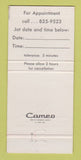 Matchbook Cover - Esquire Barber Shop Hair Salon Buffalo NY 30 Strike
