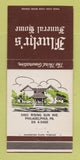 Matchbook Cover - Fluehr's Funeral Home Philadelphia PA 30 Strike