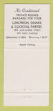 Matchbook Cover - Rio Bamba Restaurant Rochester NY 30 Strike