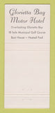 Matchbook Cover - Glorietta Bay Motor Hotel Coronado CA 30 Strike